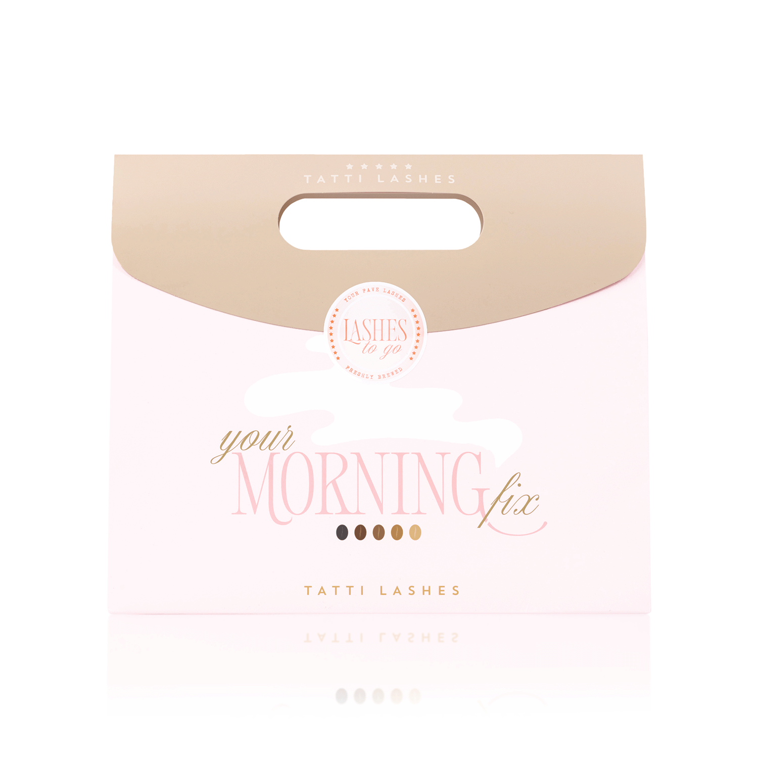 Brown Lashes To Go Bag