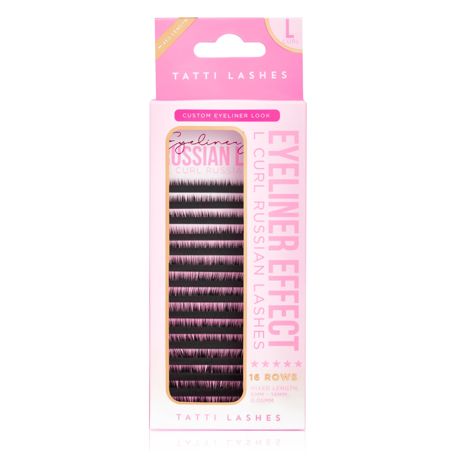 L Curl Russian Volume Lashes